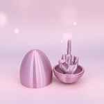 3D Printed Fidget Egg Decompression Toy – Multiple Colors | 6x4.5cm & 8.5x5cm