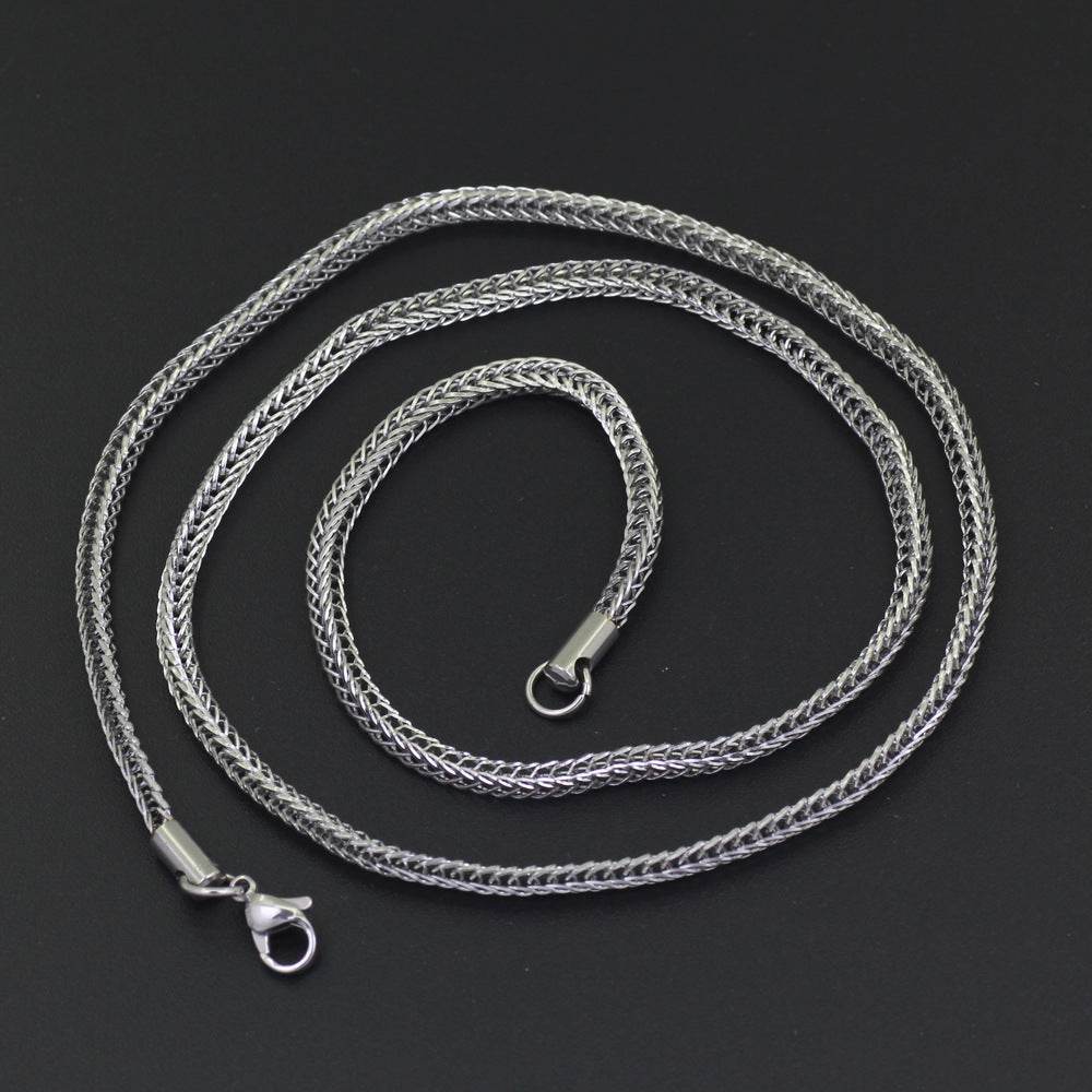 Vacuum Electroplating Stainless Steel Chain Necklace For Men And Women - EX-STOCK Canada