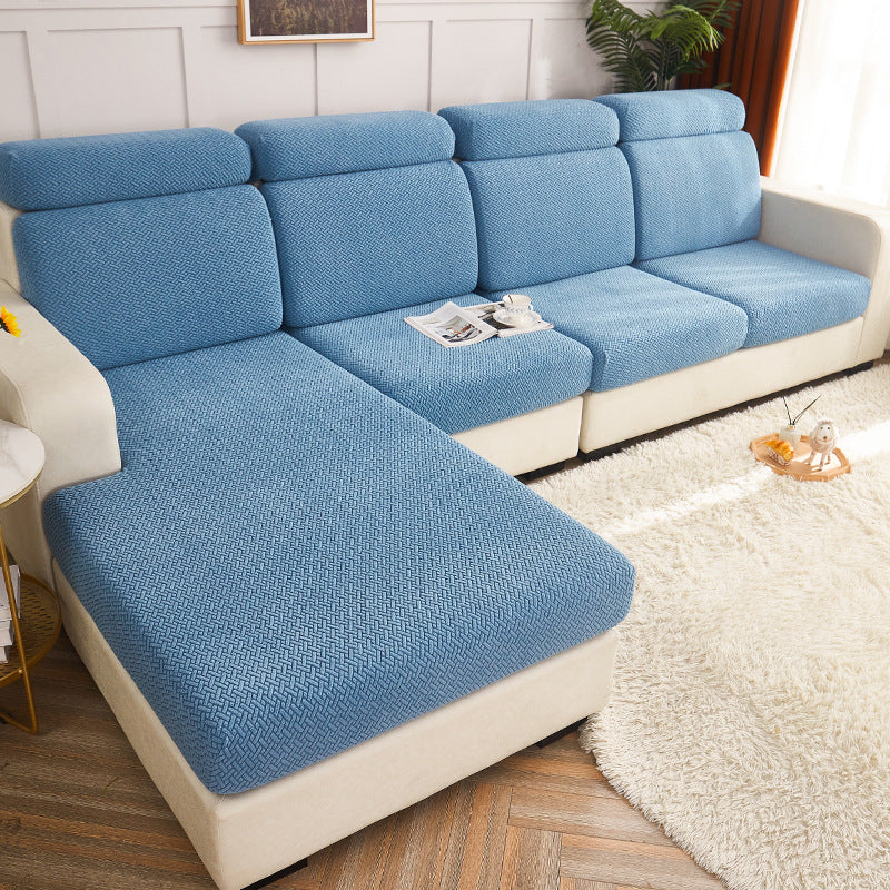 Polar Fleece Sofa Cover – All-Season Universal Couch Slipcover (6 Colours, S–2XL)