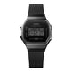 CASIO Iconique Go Rétro Boîtier Gunmetal et Noir | A168WEMB-1B 