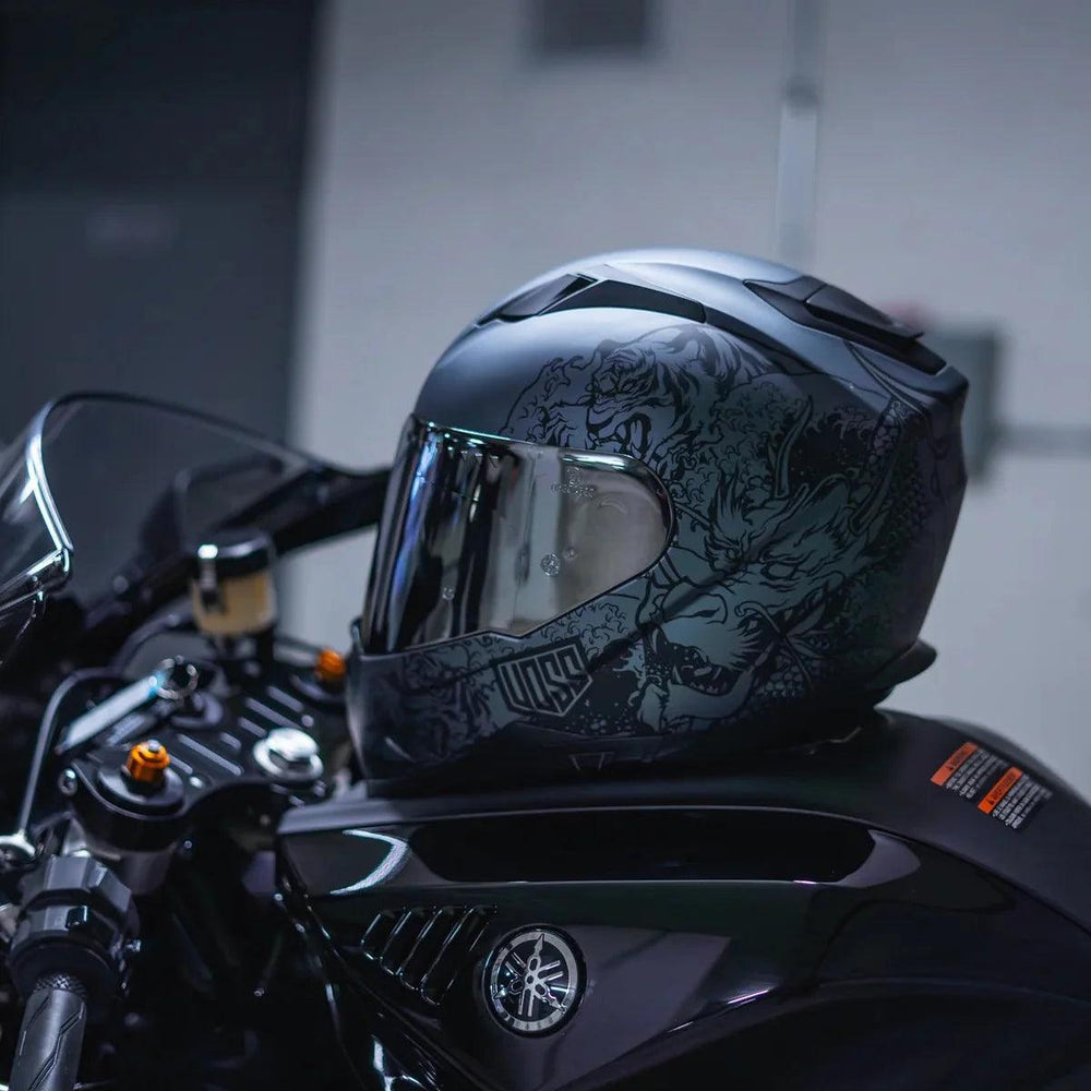 Casque de moto Voss 989 Moto-V Rei 