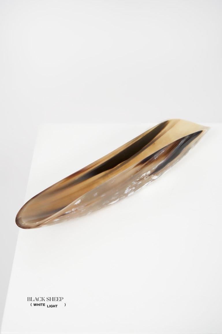 Ankole & Gyr Horn Light Oval  Vessel EX-STOCK Canada 