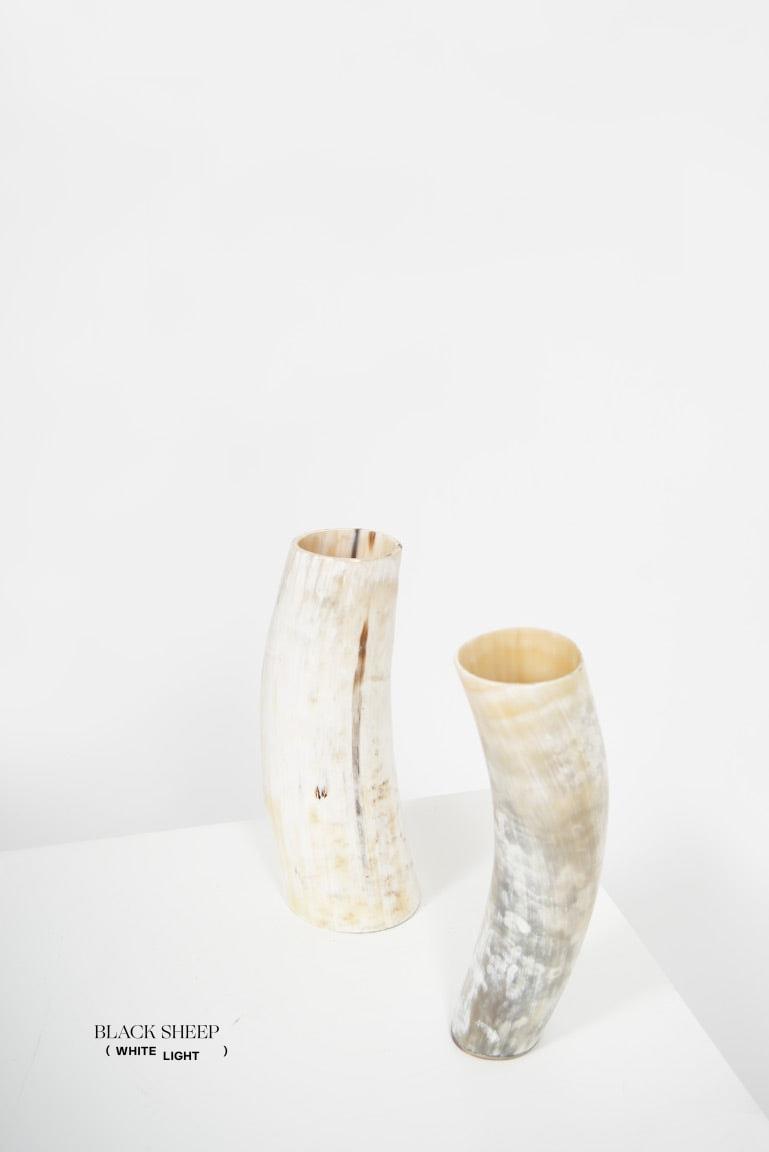 Ankole & Gyr Horn Light Vase EX-STOCK Canada 