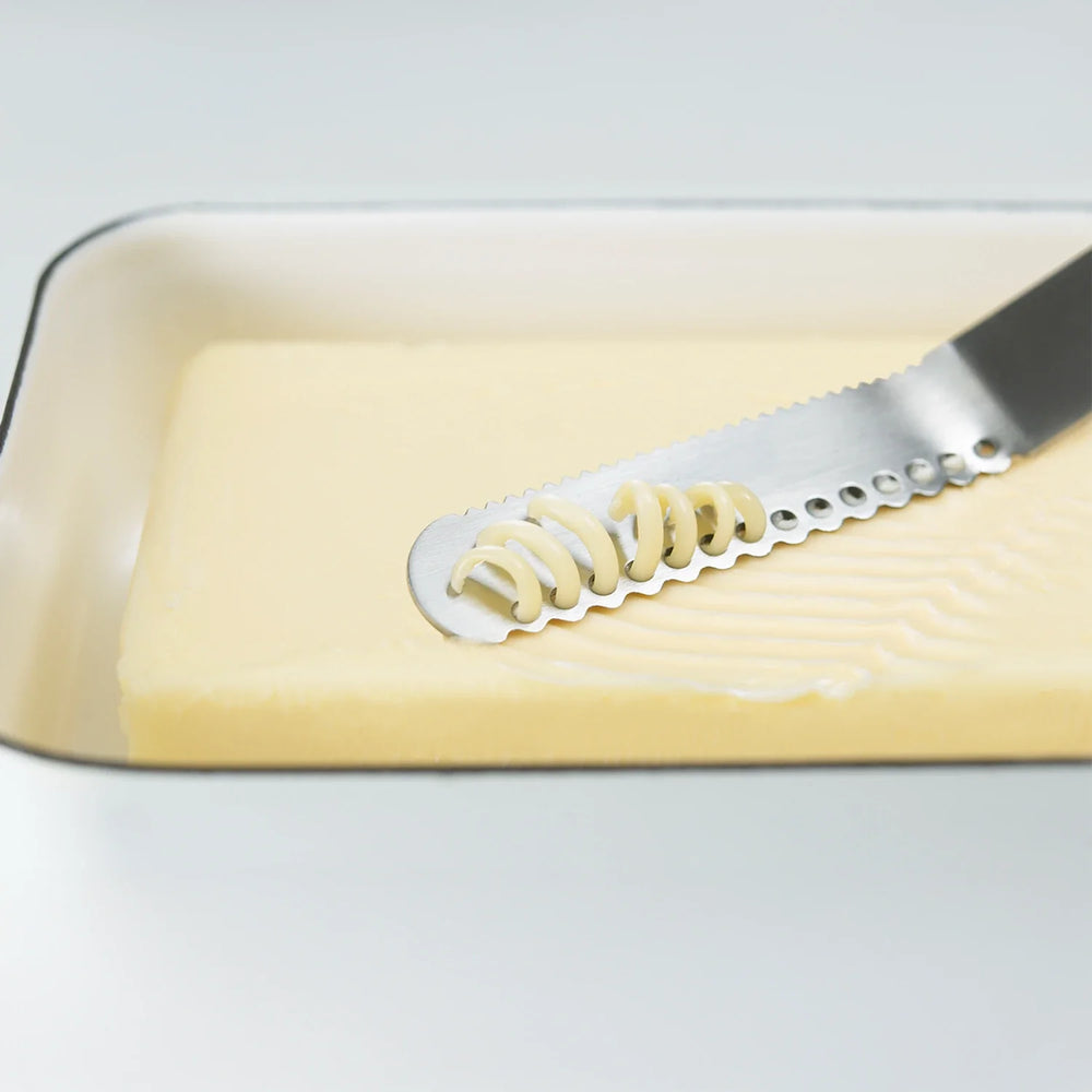Eatoco Nulu Butter Knife – Japanese Stainless-Steel Butter Curler & Spreader 