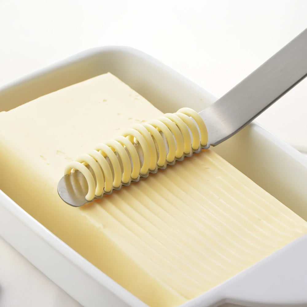 Eatoco Nulu Butter Knife – Japanese Stainless-Steel Butter Curler & Spreader 