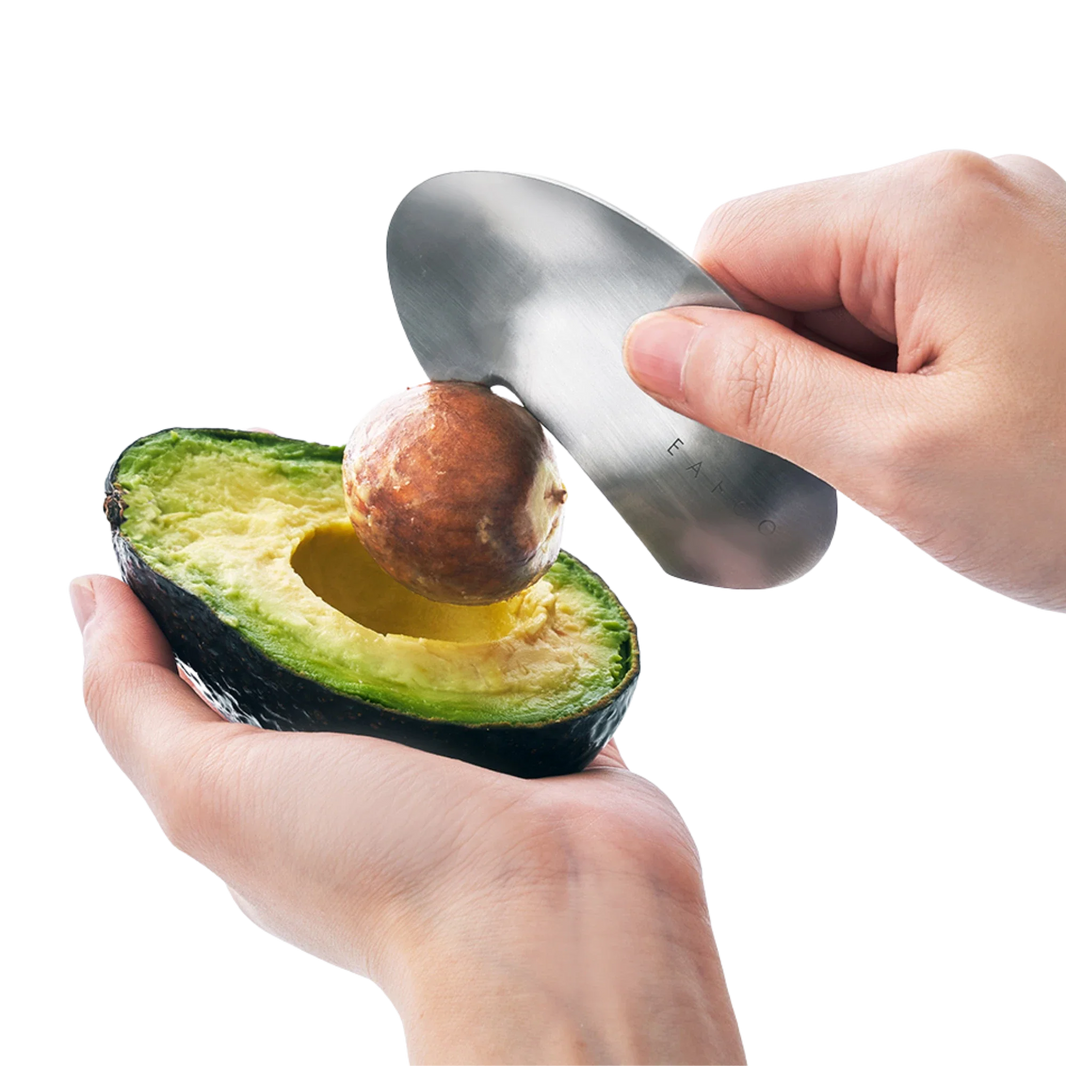 Eatoco Muku Avocado Cutter – Japanese Stainless Steel Avocado & Citrus Tool 
