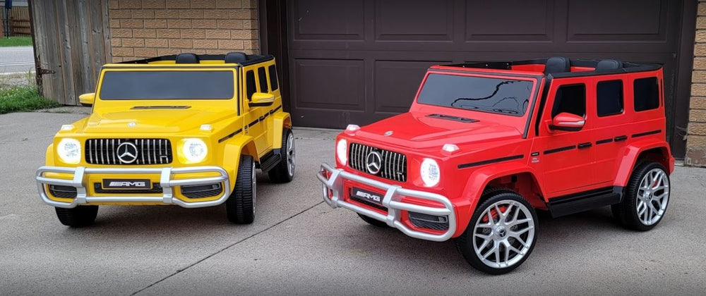 2026 24V Mercedes Benz AMG G63 G Wagon DELUXE 2 Seater Kids Ride On Car With Remote Control 