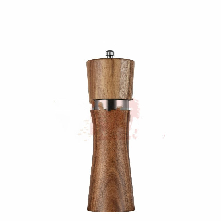 Acacia Wood Ceramic Core Manual Pepper Grinder EX-STOCK Canada 