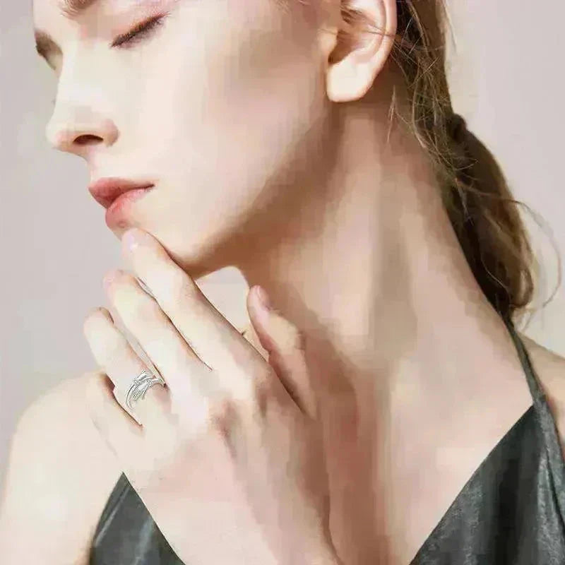 Adjustable Inspire Hand Open Ring - EX-STOCK CANADA