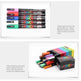 Advertising Pen Doodle 0.9 Acrylic Marker 8 Colors Set - EX-STOCK Canada
