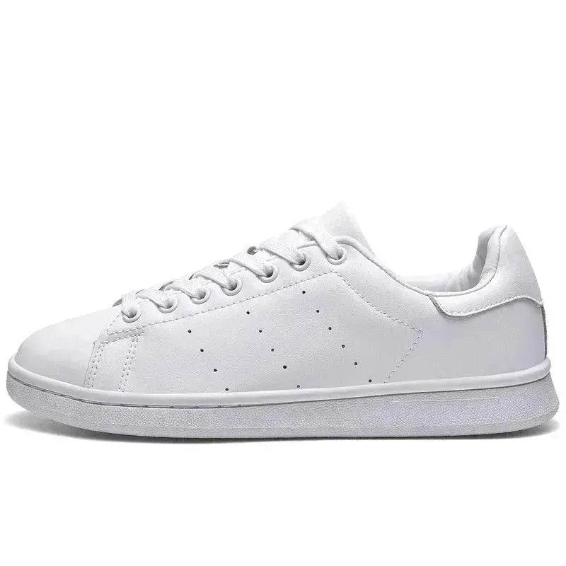 Chaussures blanches polyvalentes, chaussures pour hommes, chaussures décontractées, modèles pour couples, chaussures pour femmes, chaussures de sport légères - EX-STOCK Canada