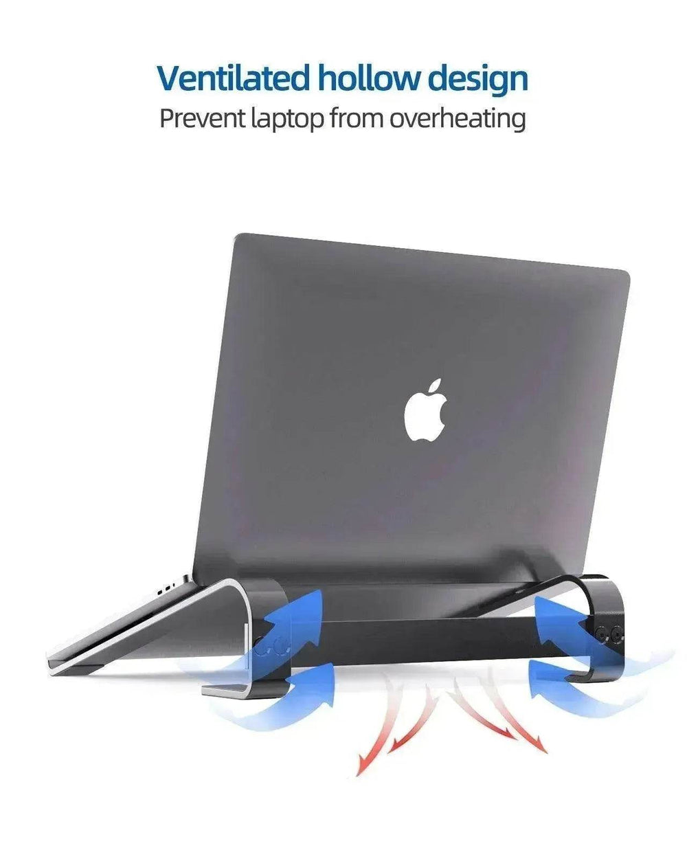 Alum. Portable Laptop Stand: Ventilated, Ergo Holder - EX-STOCK Canada