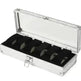 Aluminum 6 watches boxes, table boxes, jewelry box jewelry box collection bin - EX-STOCK CANADA
