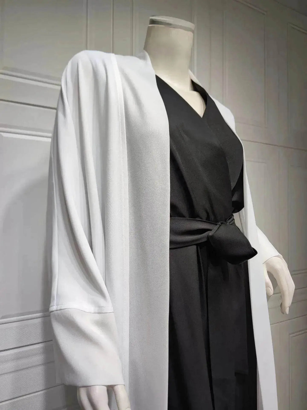 Arab Cardigan Coat Chiffon Patchwork - EX-STOCK Canada