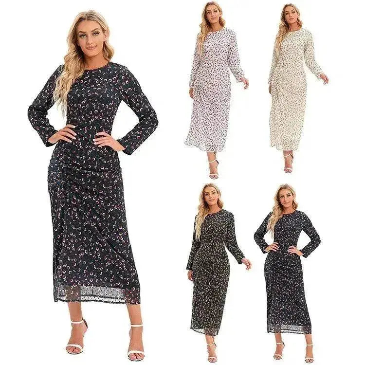 Arab Fashion Hijab Dress Printed Abayas For Women - EX-STOCK Canada