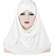 Arab Lady Fashion Patch Hijab - EX-STOCK Canada