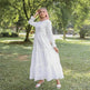 Arab Malaysia Indonesia Hollow Lace Dress - EX-STOCK Canada
