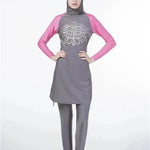 Arab One Piece Swimsuit Women's Long Sleeve Swimsuit - EX-STOCK Canada