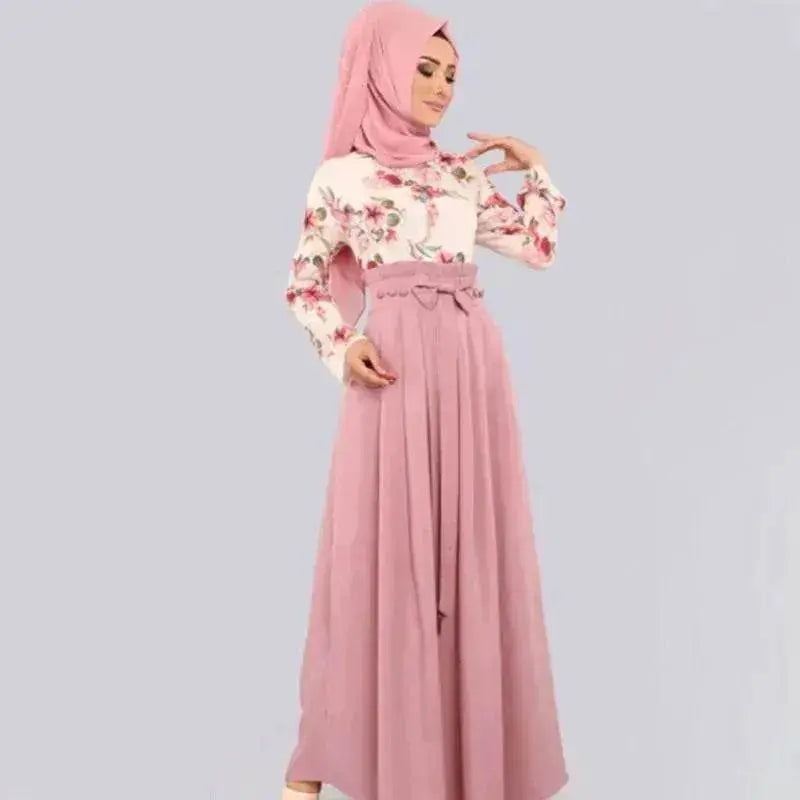 Arab Print Dress Arab Hot Style - EX-STOCK Canada