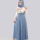 Arab Print Dress Arab Hot Style - EX-STOCK Canada