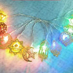 Arab Ramadan Decorated Strings Of Lights For The Middle East Eid Festival - EX-STOCK Canada
