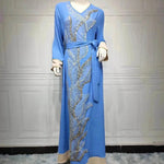 Arab Robe Sequin Embroider Fashion - EX-STOCK Canada