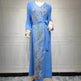 Arab Robe Sequin Embroider Fashion - EX-STOCK Canada