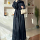 Arab Solid Color Women's Clothing Dress - EX-STOCK Canada