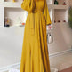 Arab Solid Color Women's Clothing Dress - EX-STOCK Canada