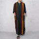 Arab Striped Printed Arab Men's Robe - EX-STOCK Canada