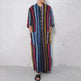 Arab Striped Printed Arab Men's Robe - EX-STOCK Canada