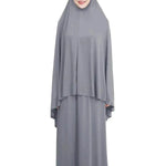 Arab ladies hijab skirt suit prayer dress - EX-STOCK Canada