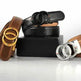 Automatic Alloy Buckle Cowhide Men's Belt - EX-STOCK Canada