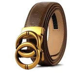 Automatic Alloy Buckle Cowhide Men's Belt - EX-STOCK Canada