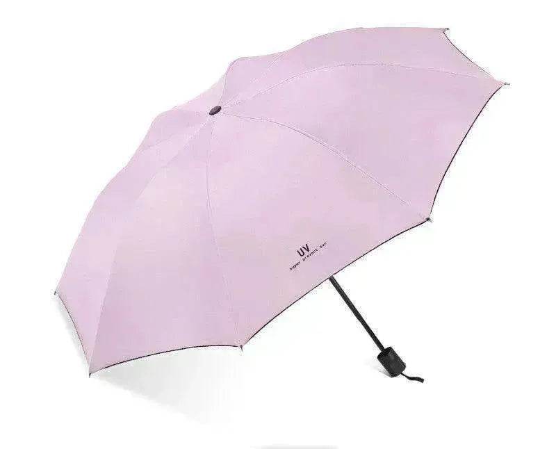 Automatic Lady's Rain & Sun Folding Umbrella - EX-STOCK Canada