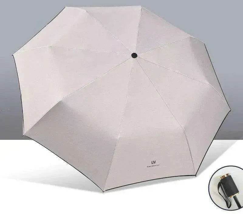 Automatic Lady's Rain & Sun Folding Umbrella - EX-STOCK Canada