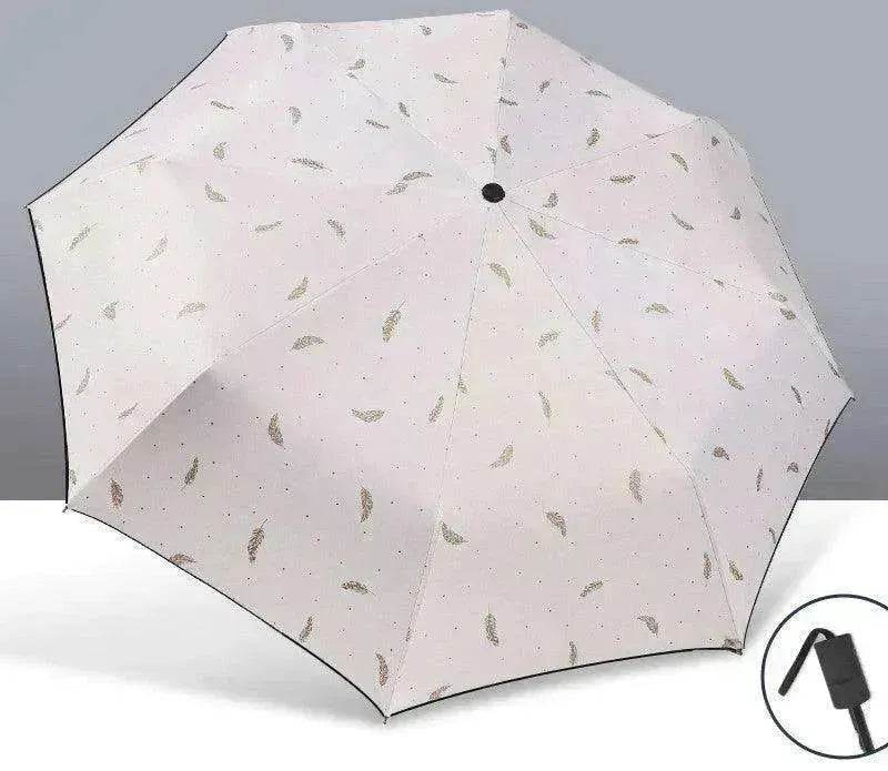 Automatic Lady's Rain & Sun Folding Umbrella - EX-STOCK Canada