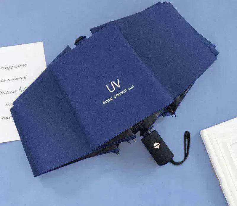 Automatic Lady's Rain & Sun Folding Umbrella - EX-STOCK Canada