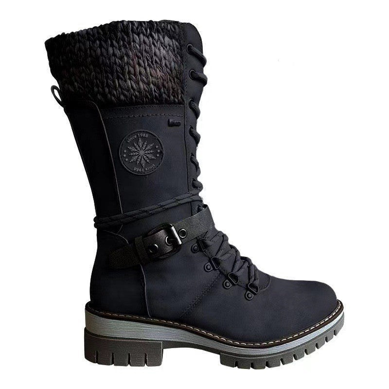 Autumn And Winter New Women's Riding Boots European And American Snow Boots EX-STOCK Canada 