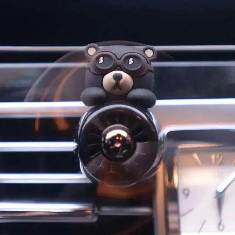 Aviator Bears Car Air Outlet Aromatherapy Ornaments - EX-STOCK Canada