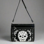 Bolso bandolera BOL de cuero sintético con calavera de azúcarEX-STOCK Canada 