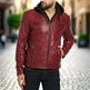 Veste en cuir d'agneau Alvin pour homme BOLEX-STOCK Canada 