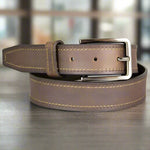 Cinturón de cuero para hombre BOL con costura en contrasteEX-STOCK Canada 