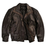 Chaqueta Bomber de Cuero para Hombre BOL con Doble CuelloEX-STOCK Canada 