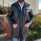 Manteau long à double col bicolore pour homme BOL | Veste en cuirEX-STOCK Canada 