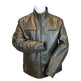 Chaqueta Bomber de Cuero de Cordero para Hombre BOLEX-STOCK Canada 