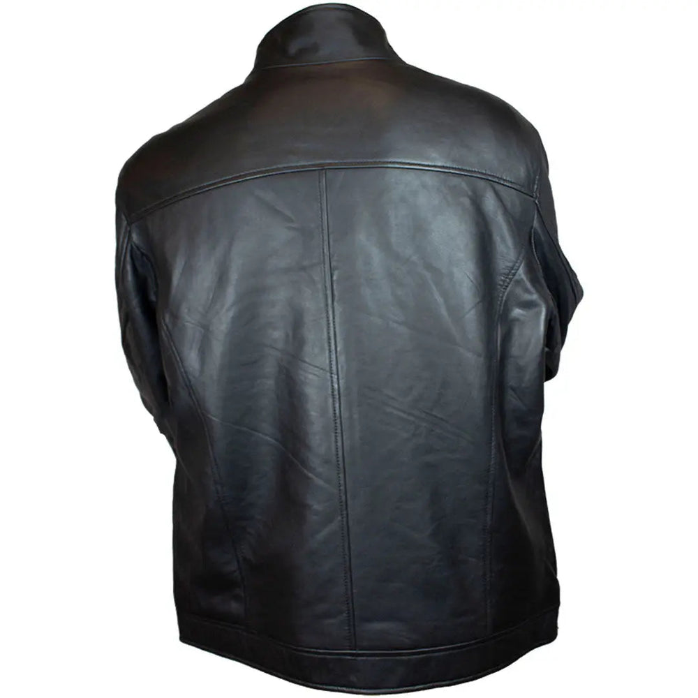 Chaqueta Bomber de Cuero de Cordero para Hombre BOLEX-STOCK Canada 