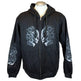 BOL Men's Head Butt Skulls Zipper Hoodie 