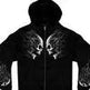 Sudadera con cremallera para hombre BOL, diseño de calaveras con cabezazoEX-STOCK Canada 