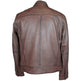 Chaqueta de cuero con cremallera clásica Quantum para hombre BOLEX-STOCK Canada 
